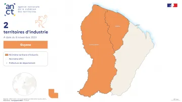 Territoires d'industrie 2023-2027 : Guyane