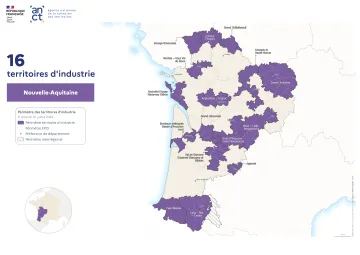 Territoires d'industrie 2023-2027 : Nouvelle-Aquitaine