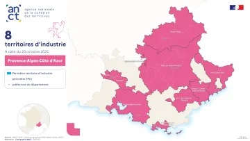 Territoires d'industrie 2023-2027 : Provence-Alpes-C&ocirc;te d'Azur