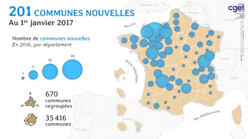 Communes nouvelles en 2016