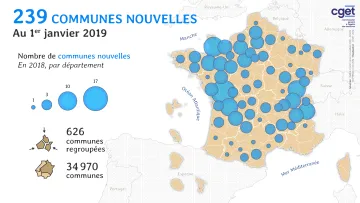 Communes nouvelles en 2018