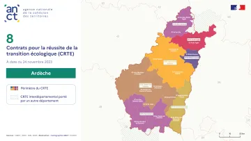 P&eacute;rim&egrave;tre des contrats pour la r&eacute;ussite de la transition &eacute;cologique : Ard&egrave;che