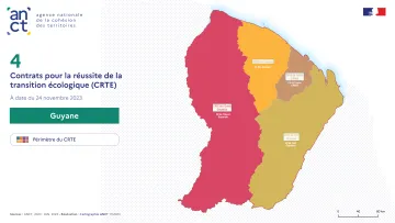 P&eacute;rim&egrave;tre des contrats pour la r&eacute;ussite de la transition &eacute;cologique : Guyane