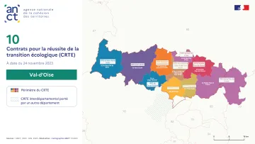 P&eacute;rim&egrave;tre des contrats pour la r&eacute;ussite de la transition &eacute;cologique : Val-d'Oise