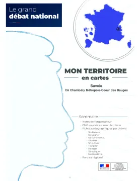 Chamb&eacute;ry : Mon Territoire en cartes