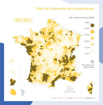 Taux de croissance de la population