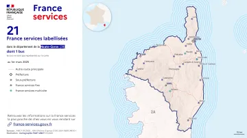 France services : Haute-Corse (2B)