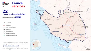 France services : Vend&eacute;e (85)