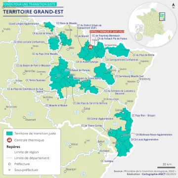 Fonds pour une transition juste : Grand-Est