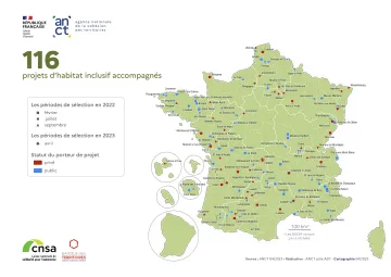 Petites Villes de demain: 116 projets d'habitat inclusif accompagn&eacute;s