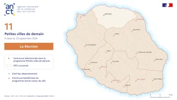 D&eacute;ploiement du dispositif Petites villes de demain : La R&eacute;union