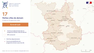 D&eacute;ploiement du dispositif Petites villes de demain : Eure-et-Loir
