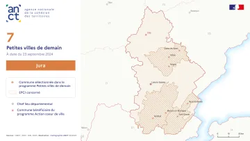 D&eacute;ploiement du dispositif Petites villes de demain : Jura