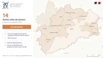 D&eacute;ploiement du dispositif Petites villes de demain : Haute-Sa&ocirc;ne