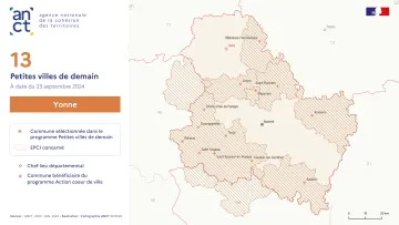 D&eacute;ploiement du dispositif Petites villes de demain : Yonne