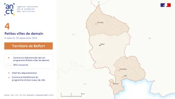 D&eacute;ploiement du dispositif Petites villes de demain : Territoire de Belfort