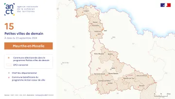 D&eacute;ploiement du dispositif Petites villes de demain : Meurthe-et-Moselle