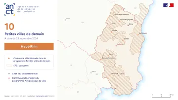D&eacute;ploiement du dispositif Petites villes de demain : Haut-Rhin