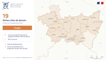 D&eacute;ploiement du dispositif Petites villes de demain : Vosges