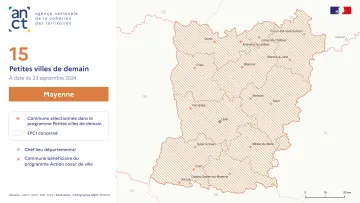 D&eacute;ploiement du dispositif Petites villes de demain : Mayenne