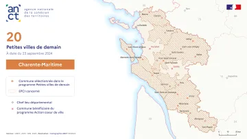D&eacute;ploiement du dispositif Petites villes de demain : Charente-Maritime