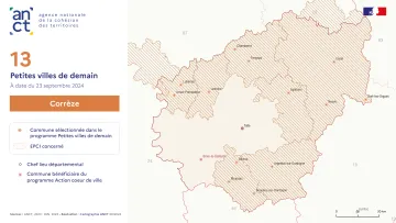 D&eacute;ploiement du dispositif Petites villes de demain : Corr&egrave;ze