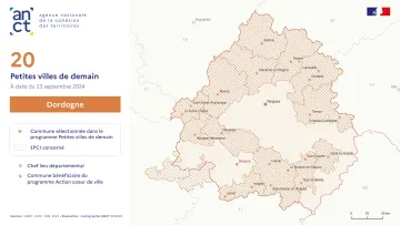 D&eacute;ploiement du dispositif Petites villes de demain : Dordogne
