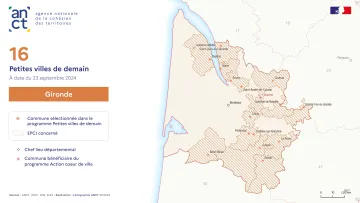 D&eacute;ploiement du dispositif Petites villes de demain : Gironde