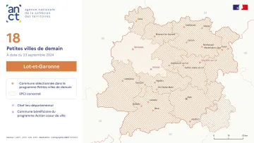 D&eacute;ploiement du dispositif Petites villes de demain : Lot-et-Garonne