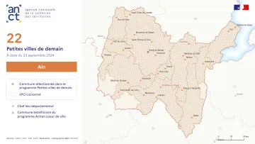 D&eacute;ploiement du dispositif Petites villes de demain : Ain