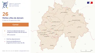 D&eacute;ploiement du dispositif Petites villes de demain : Cantal