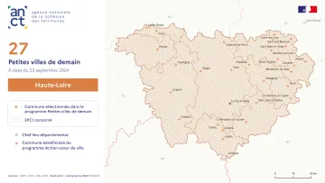 D&eacute;ploiement du dispositif Petites villes de demain : Haute-Loire