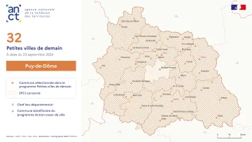 D&eacute;ploiement du dispositif Petites villes de demain : Puy-de-D&ocirc;me