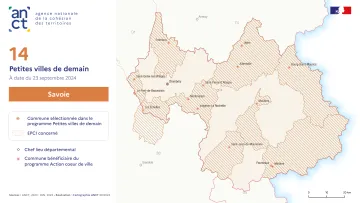 D&eacute;ploiement du dispositif Petites villes de demain : Savoie