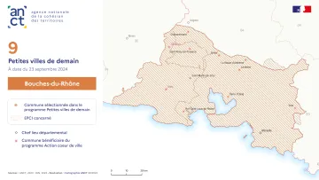 D&eacute;ploiement du dispositif Petites villes de demain : Bouches-du-Rh&ocirc;ne
