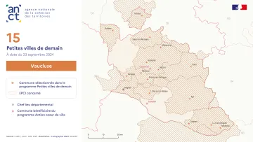 D&eacute;ploiement du dispositif Petites villes de demain : Vaucluse