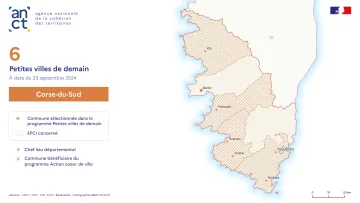 D&eacute;ploiement du dispositif Petites villes de demain : Corse-du-Sud