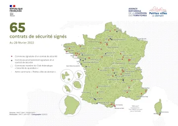 65 contrats de s&eacute;curit&eacute; sign&eacute;s au 28 f&eacute;vrier 2022