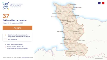 D&eacute;ploiement du dispositif Petites villes de demain : Manche