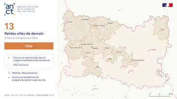 D&eacute;ploiement du dispositif Petites villes de demain : Oise
