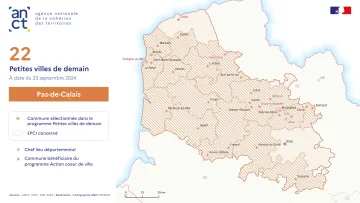 D&eacute;ploiement du dispositif Petites villes de demain : Pas-de-Calais