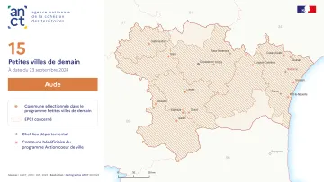 D&eacute;ploiement du dispositif Petites villes de demain : Aude