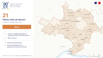 D&eacute;ploiement du dispositif Petites villes de demain : Gard
