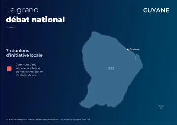 Les r&eacute;unions d'initiatives locales : Guyane
