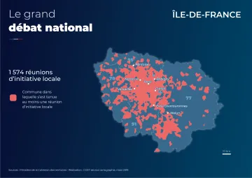 Les r&eacute;unions d'initiatives locales : &Icirc;le-de-France
