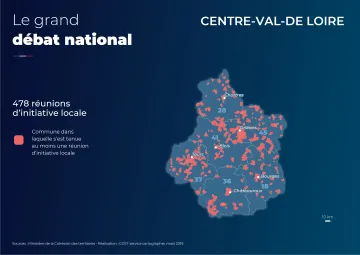 Les r&eacute;unions d'initiatives locales : Centre-Val-de Loire

