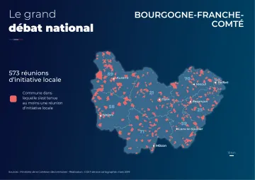 Les r&eacute;unions d'initiatives locales : Bourgogne-Franche-Comt&eacute;
