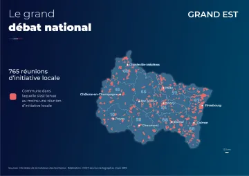 Les r&eacute;unions d'initiatives locales : Grand Est
