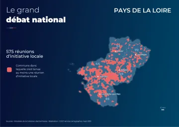 Les r&eacute;unions d'initiatives locales : Pays de la Loire