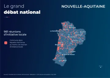 Les r&eacute;unions d'initiatives locales : Nouvelle-Aquitaine
